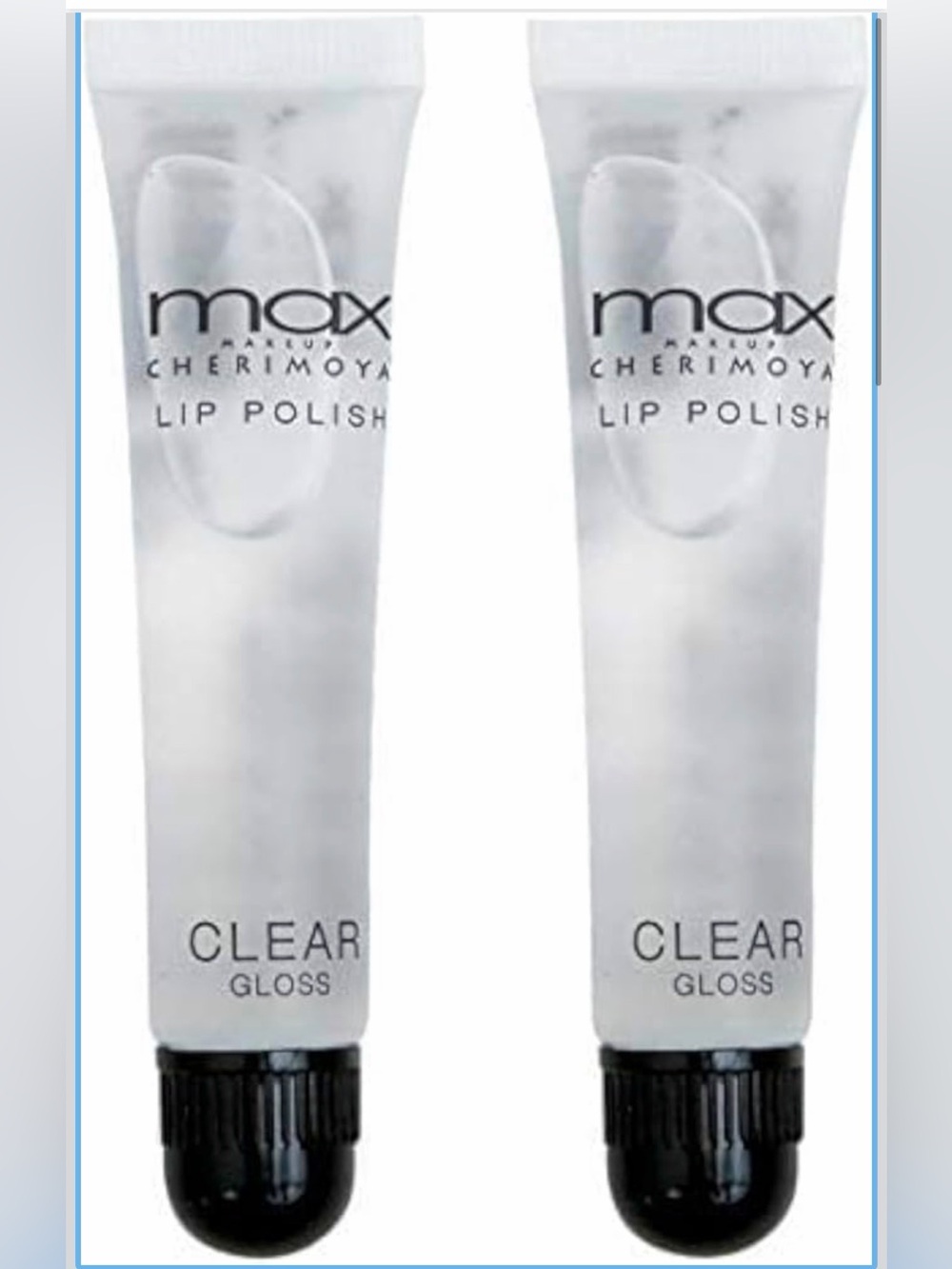 2 Max  Lip Polish - Clear Gloss Tube